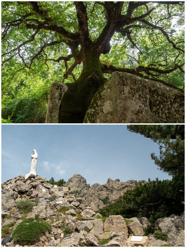 Les aiguilles de bavella offrent de belles randonnées familiales en Corse du sud