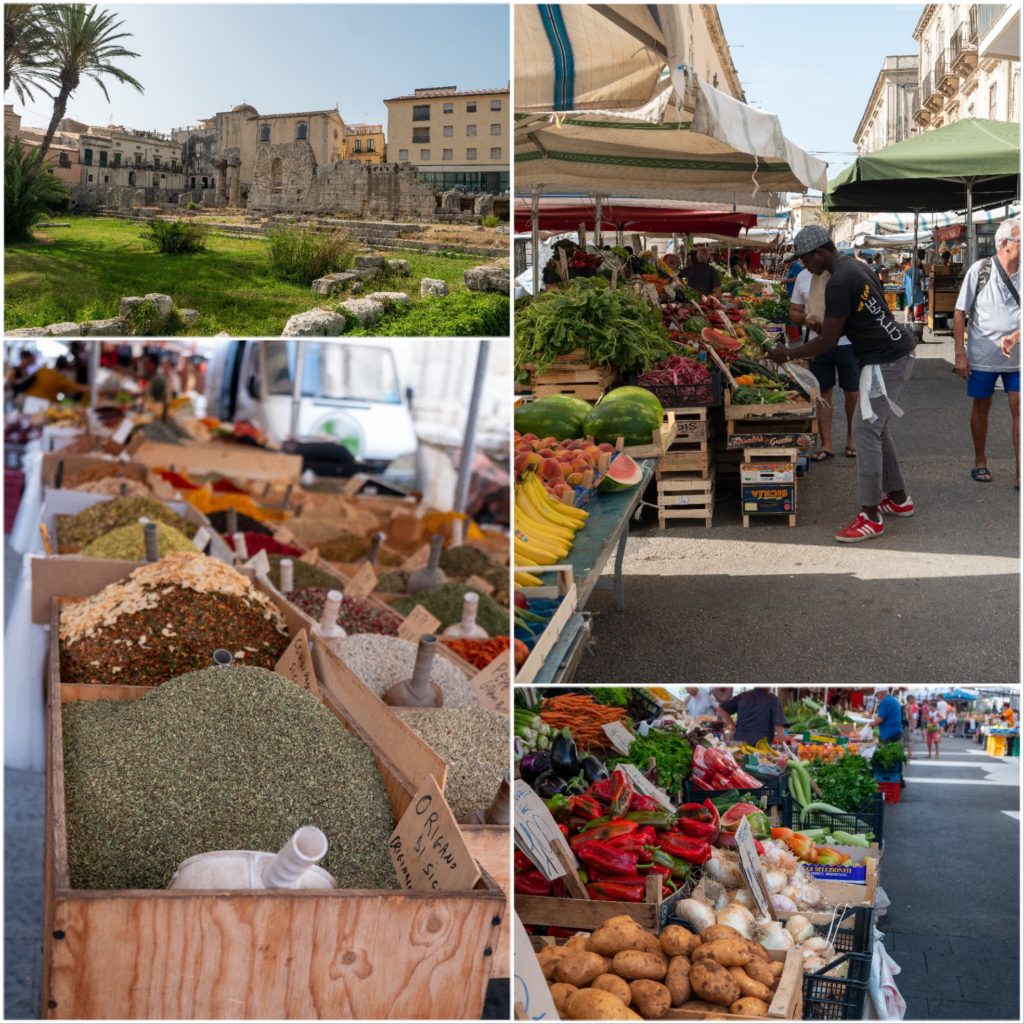 Week-end en Sicile : visite de Syracuse, le marché