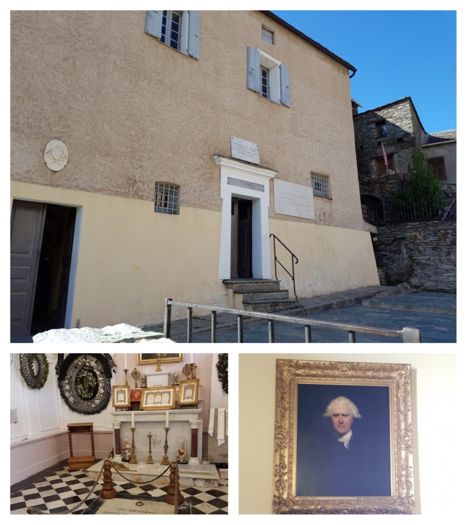 Visiter la maison natale de Pascal Paoli à Morosaglia.
