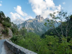 Les monts Kyrie et Christe Eleison à Ghisoni, centre Corse