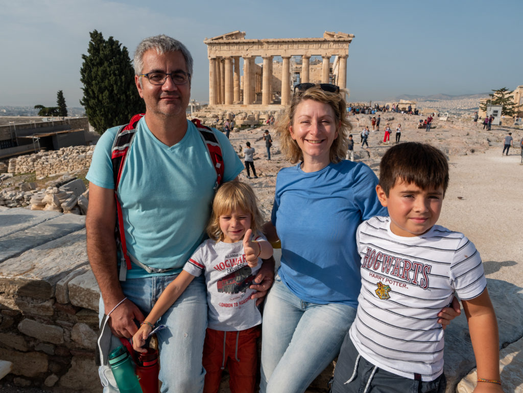 Faut-il faire une visite guidée de l'Acropole avec des enfants? 