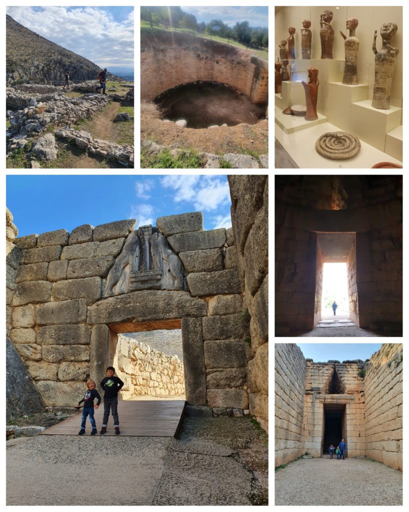 Visiter Mycènes dans le Péloponnèse en Grèce