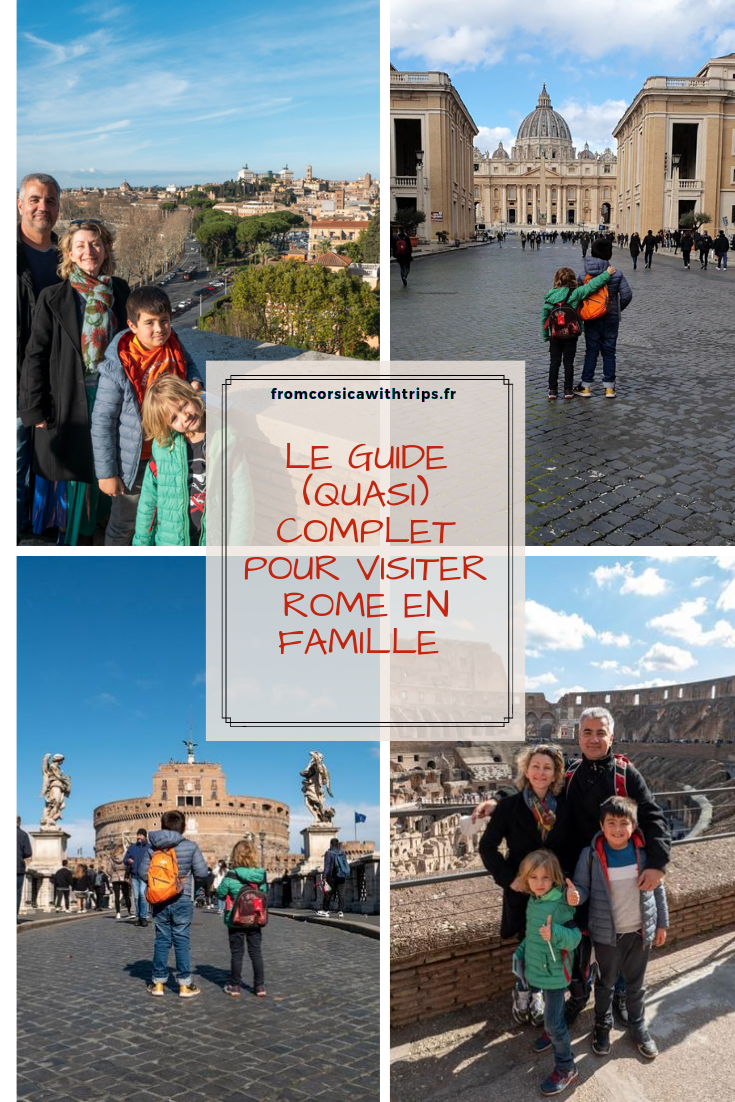 road trip rome en famille