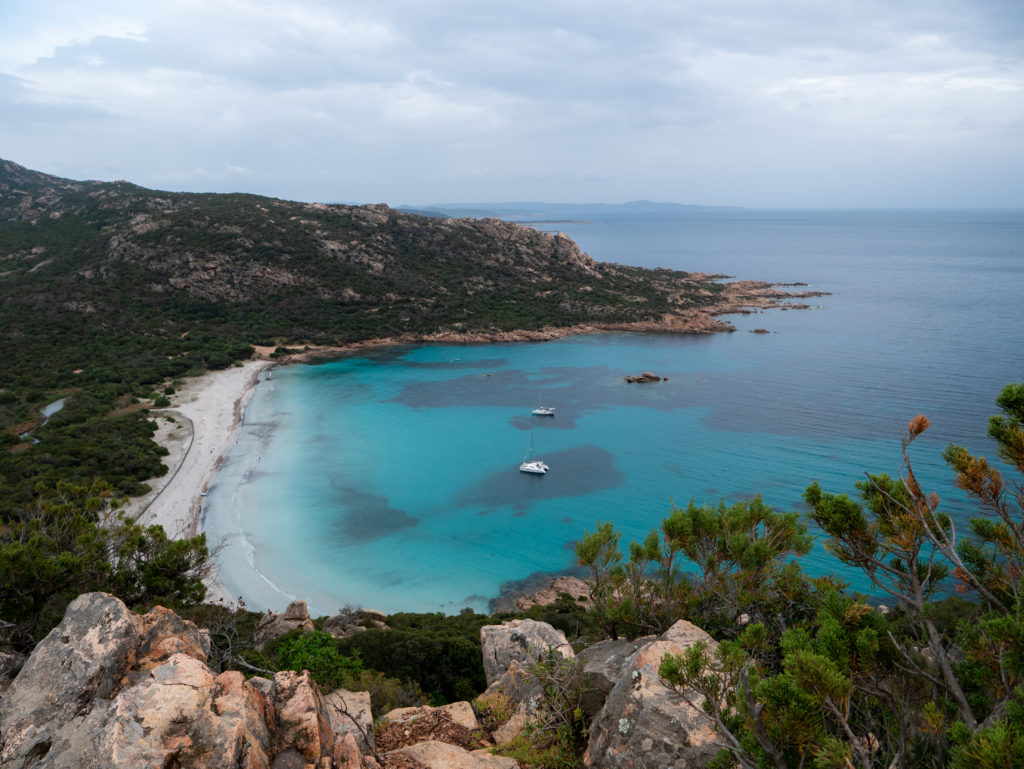 La plage de Roccapina, Corse du Sud