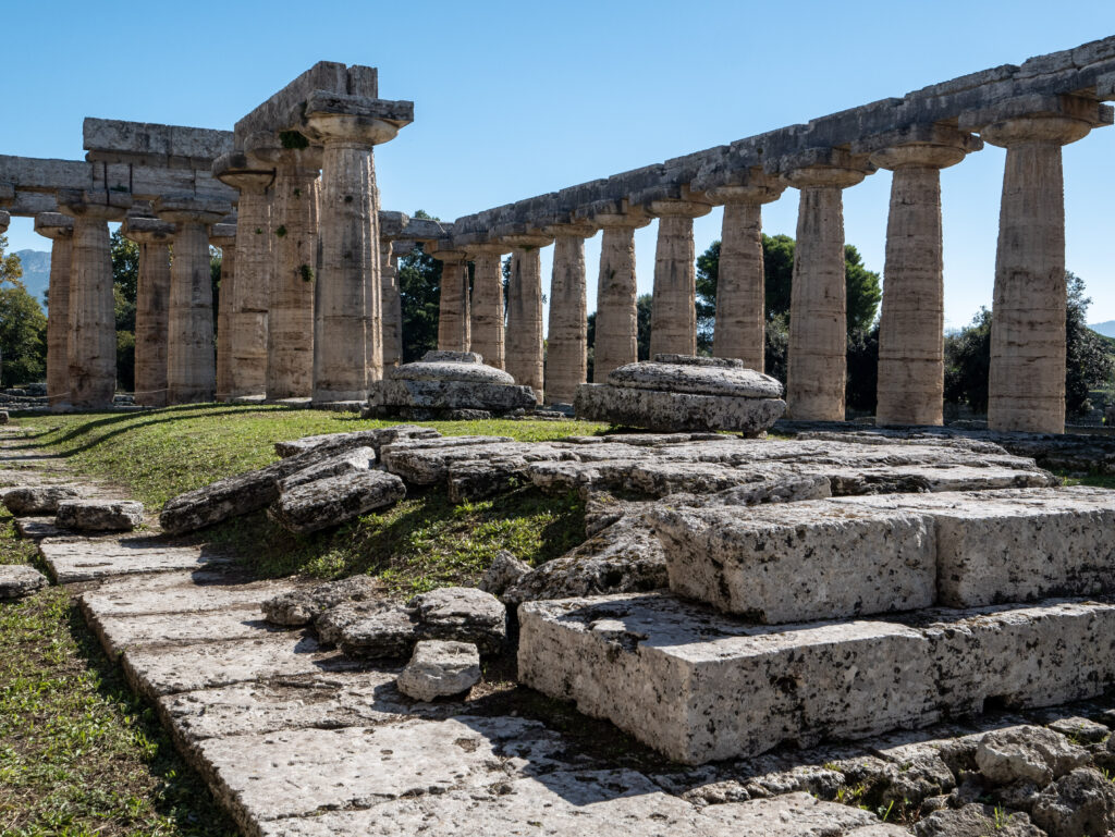 Visiter Paestum : le temple d'Héra