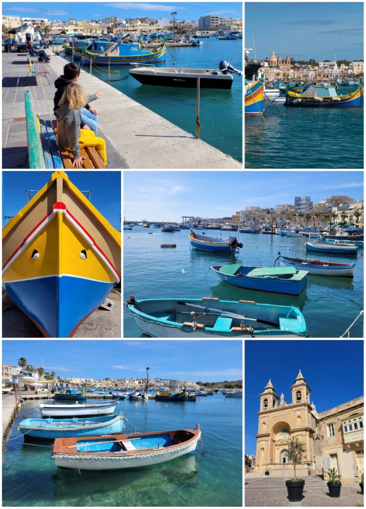 Visiter Marsaxlokk à Malte en famille