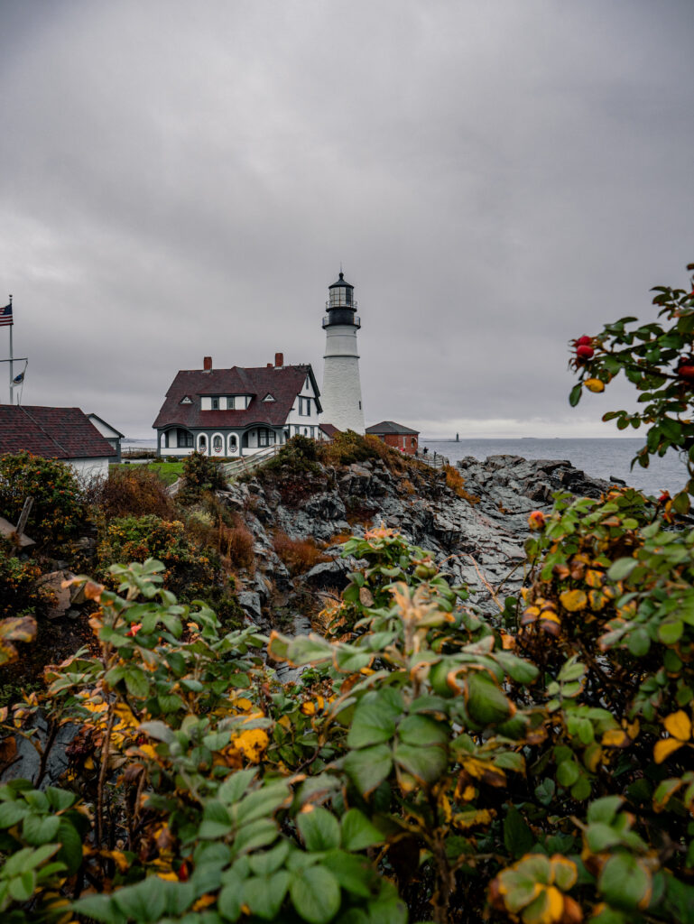 Road-trip en Nouvelle Angleterre, visiter le phare de Portland head light