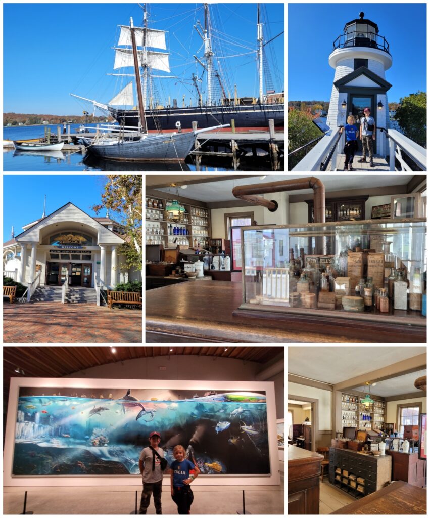 visiter le Mystic seaport museum en famille