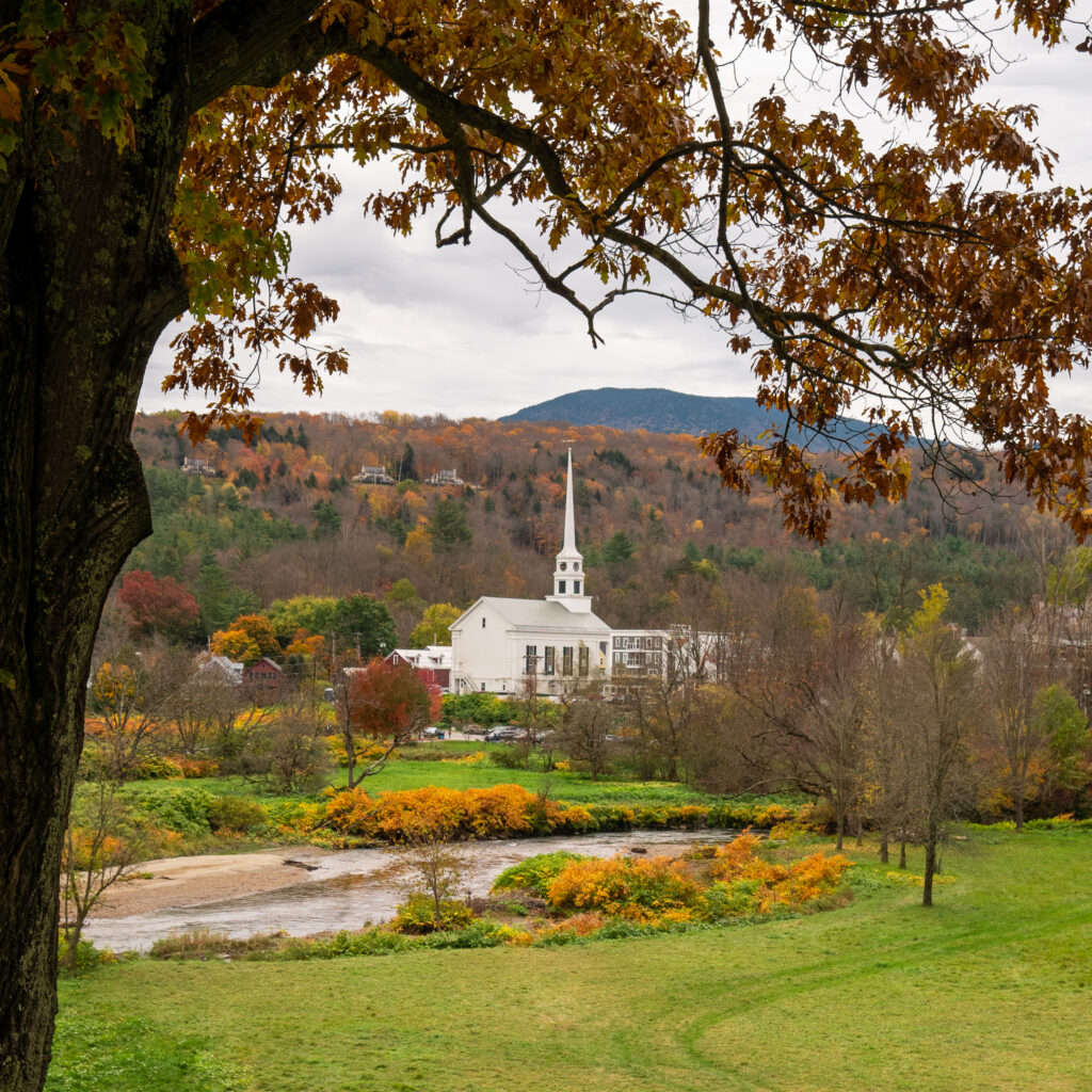 Stowe, Vermont destination parfaite en automne