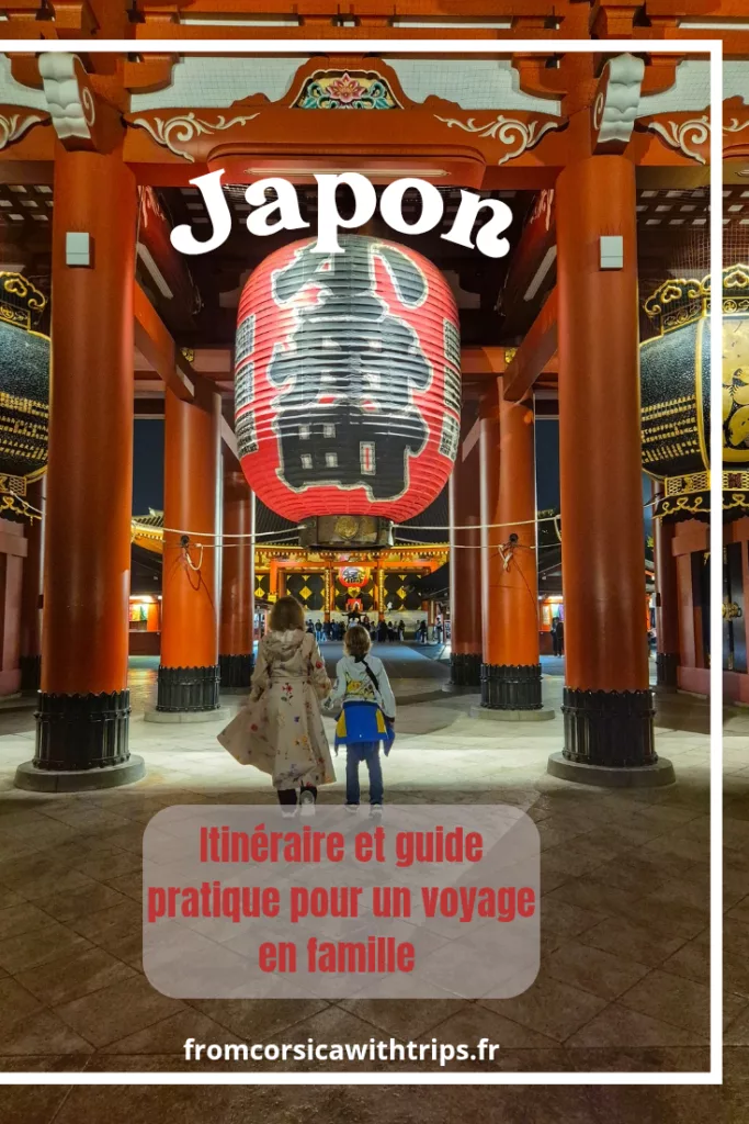 itinéraire au Japon en famille pendant les vacances de la toussaint