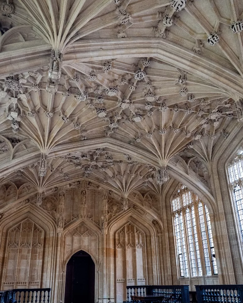 Divinity school et bodleian library à oxford